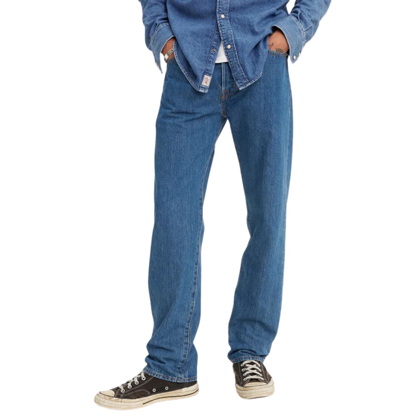 Levi's Men's 501 Original Jeans - Medium Stonewash