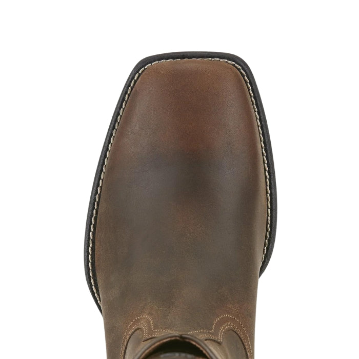 Ariat Men's Heritage Roper Wide Square Toe - Powder Brown