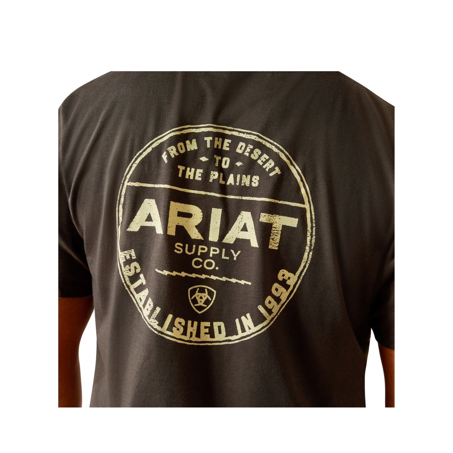 Ariat Men's Explore Circle S/S Tee - Vintage Black