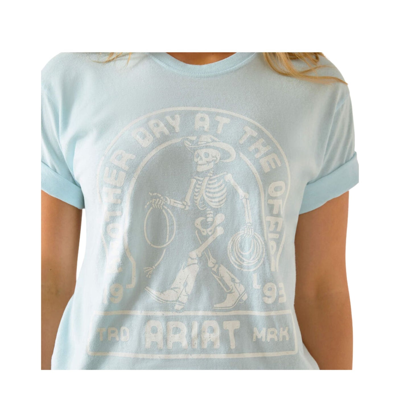 Ariat Women's Another Day T-Shirt - Vintage Lagoon