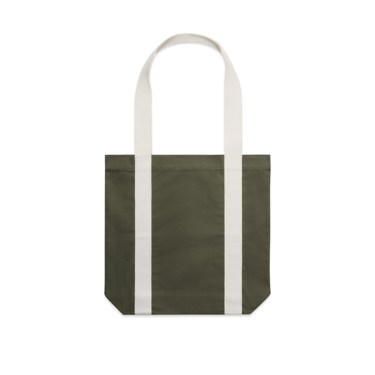 AS Colour Two-Tone Carrie Tote - Army/Cream