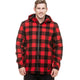 Red/Black Check / Large