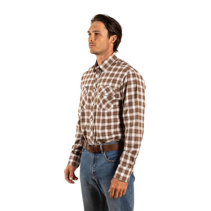 Ringers Western Wilson Men's Dress Shirt - Wood