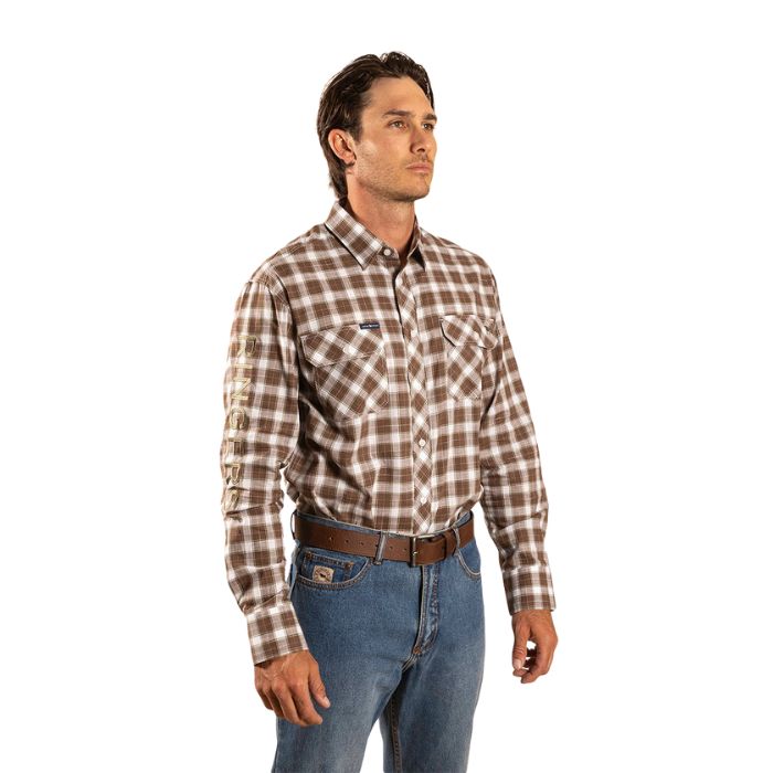 Ringers Western Wilson Men's Dress Shirt - Wood