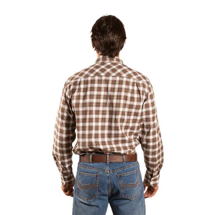 Ringers Western Wilson Men's Dress Shirt - Wood