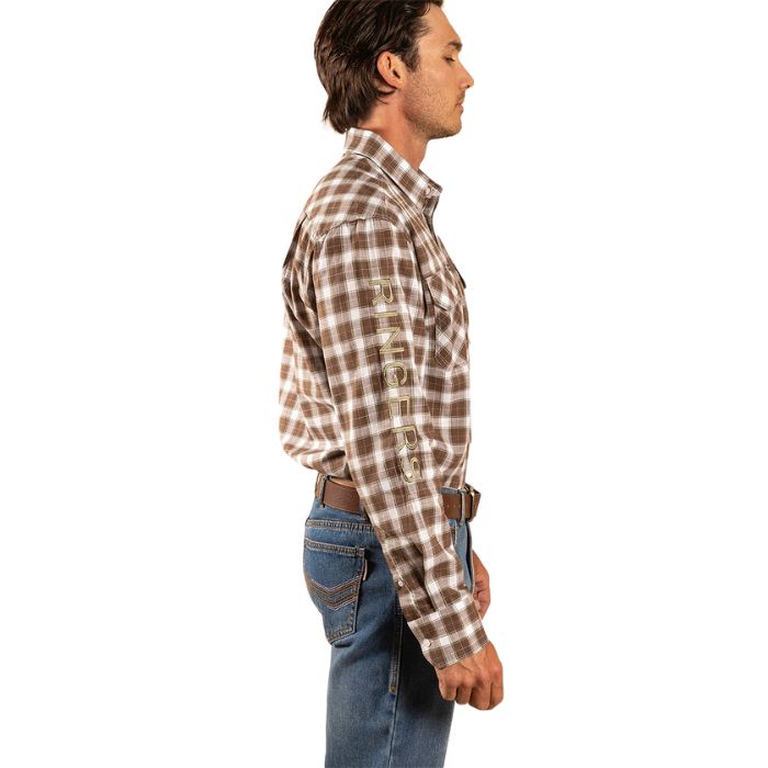 Ringers Western Wilson Men's Dress Shirt - Wood