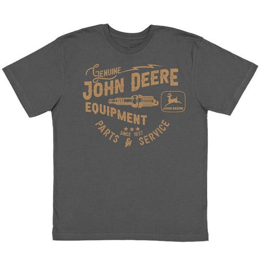 John Deere Equipment Graphic Tee - Slate Grey