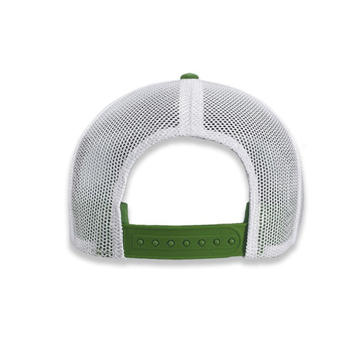 John Deere Trademark Logo Mesh Back Cap - Green/White