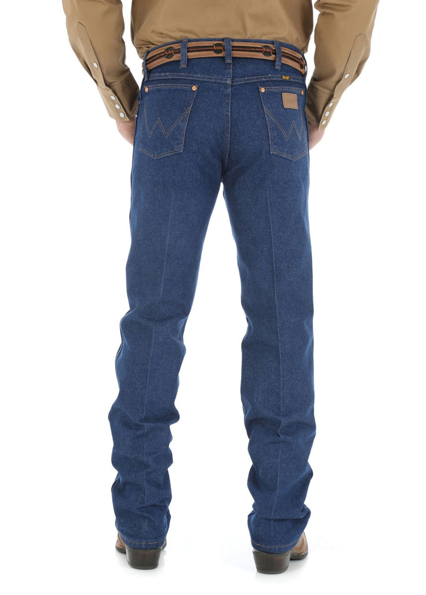 Wrangler Men's Cowboy Cut Original Fit Jean - Prewashed Indigo - 34 Inch Leg