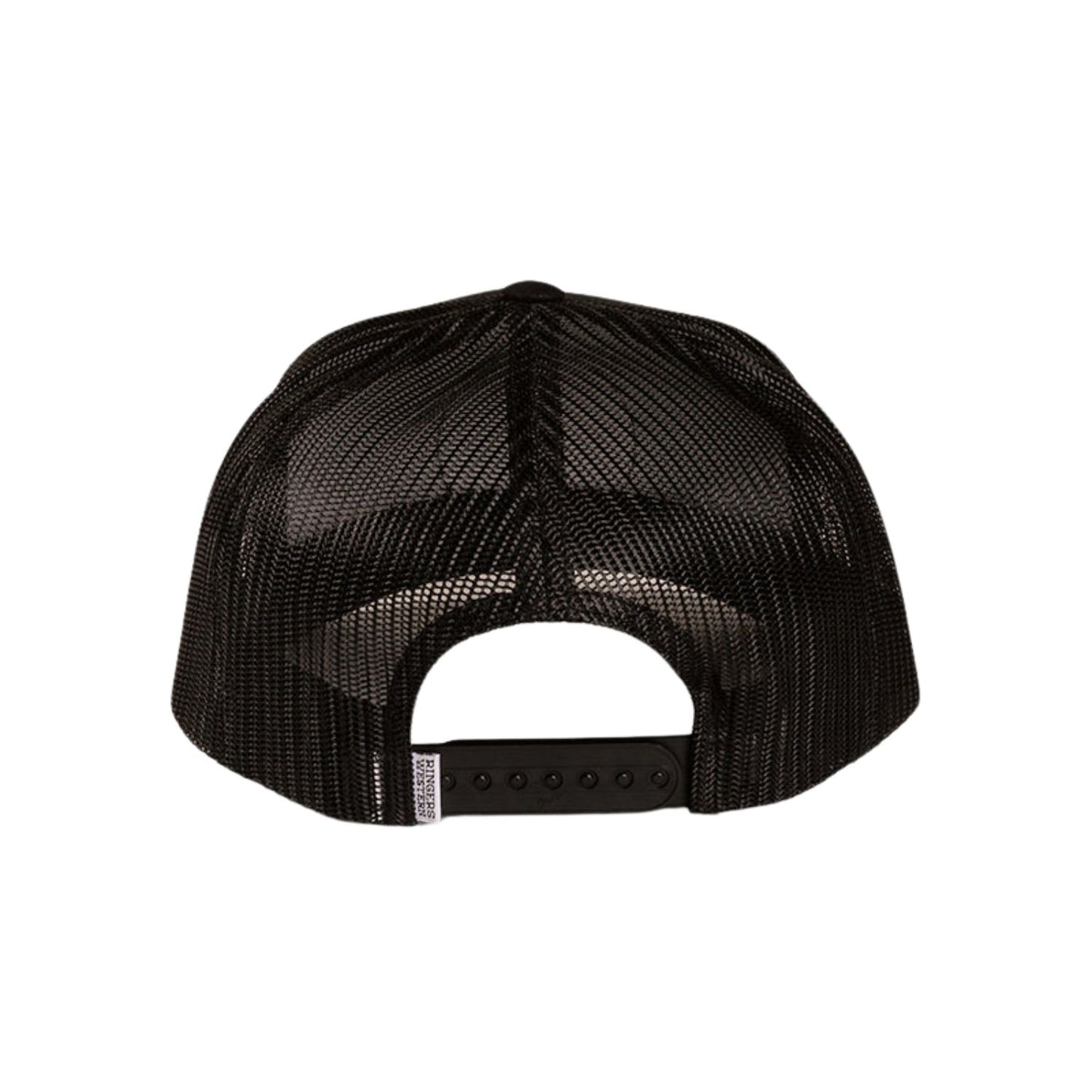 Ringers Western Signature Bull Trucker Cap - Black/Black