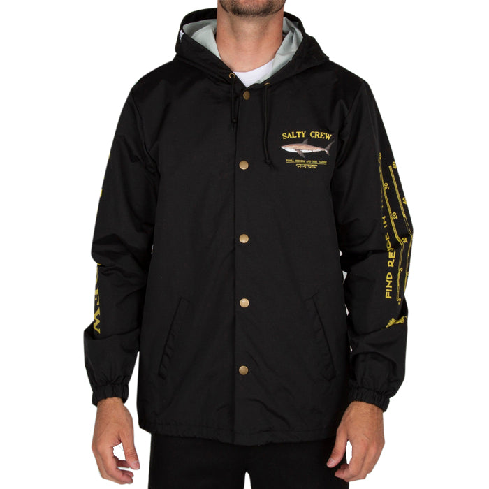 Salty Crew Bruce Snap Jacket - Black