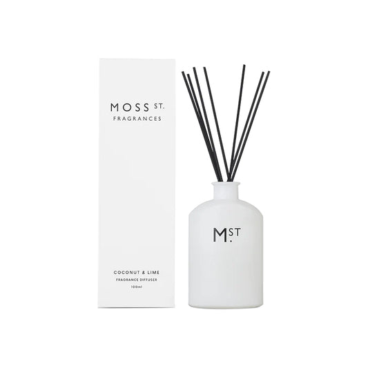 Moss St. Fragrances Diffuser 100ml - Coconut & Lime