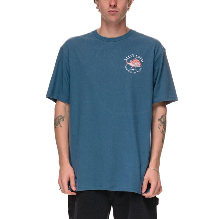 Salty Crew Snap Attack Standard S/S Tee - Dark Slate