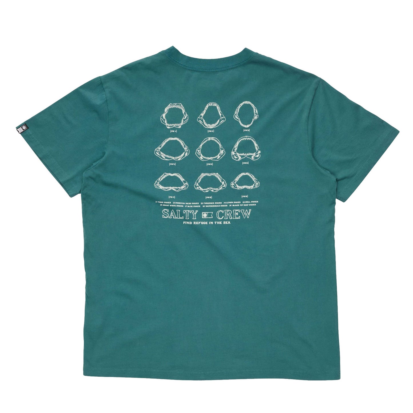 Salty Crew Jawbone Vintage S/S Tee - Pigment Teal