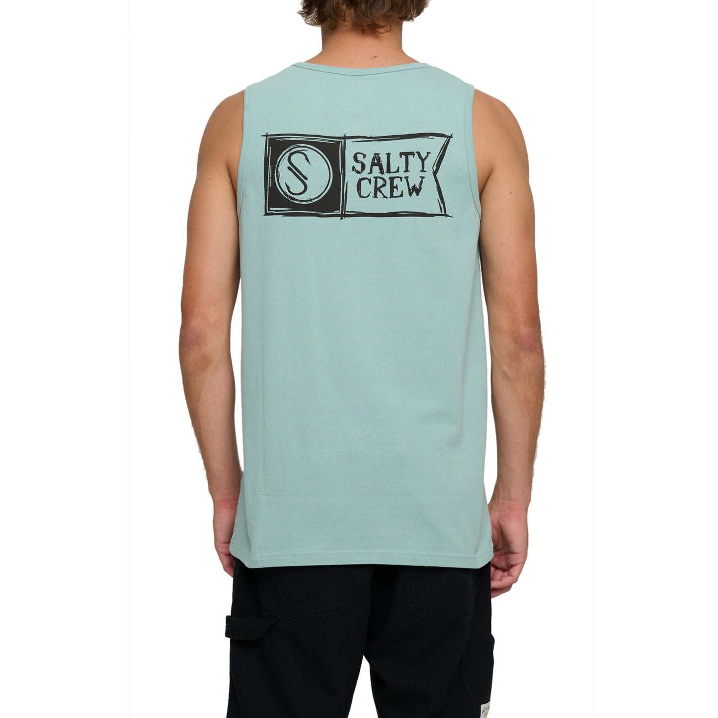 Salty Crew Sketchy Alpha Regular Tank - Mackeral