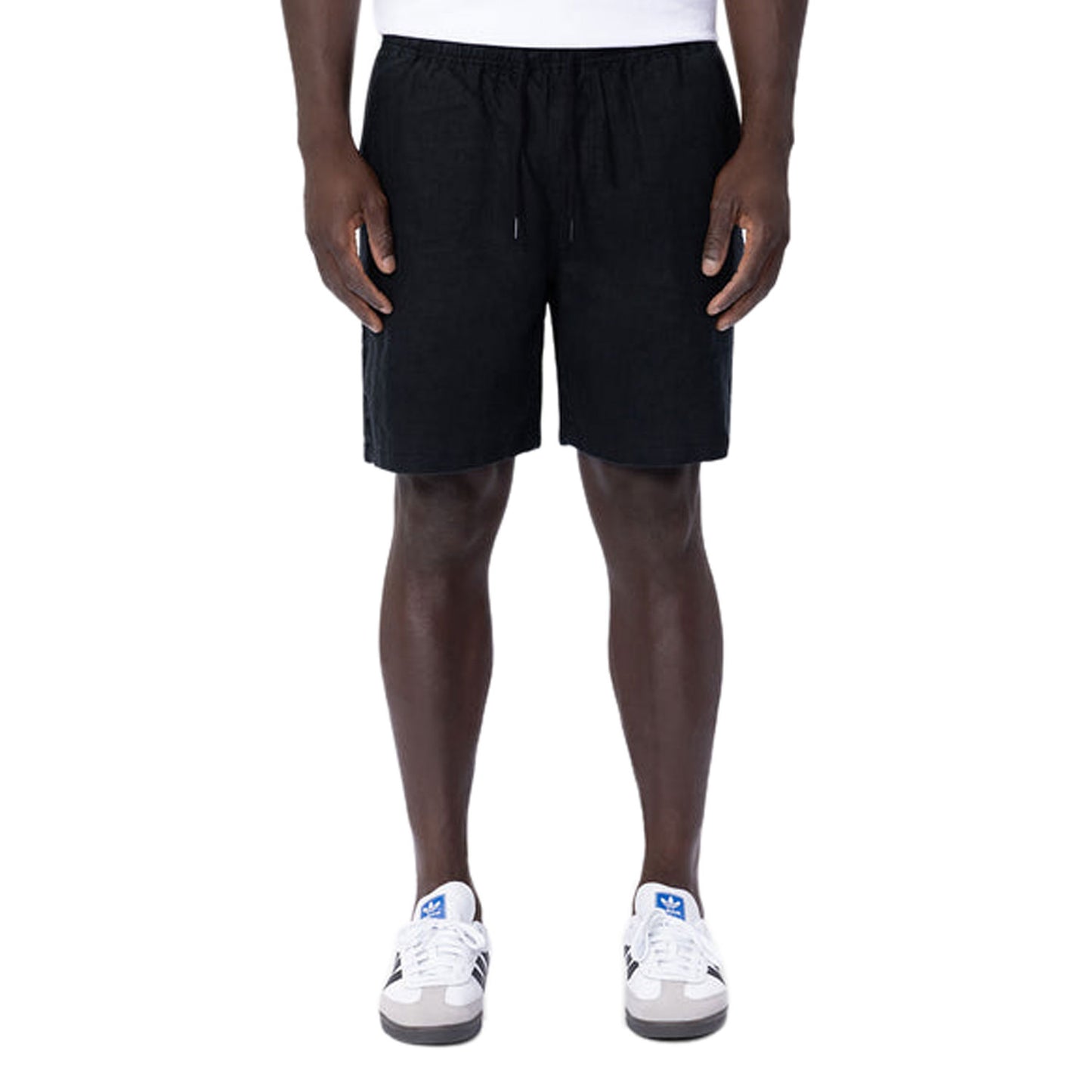 Industrie The Marina Linen Short - Black