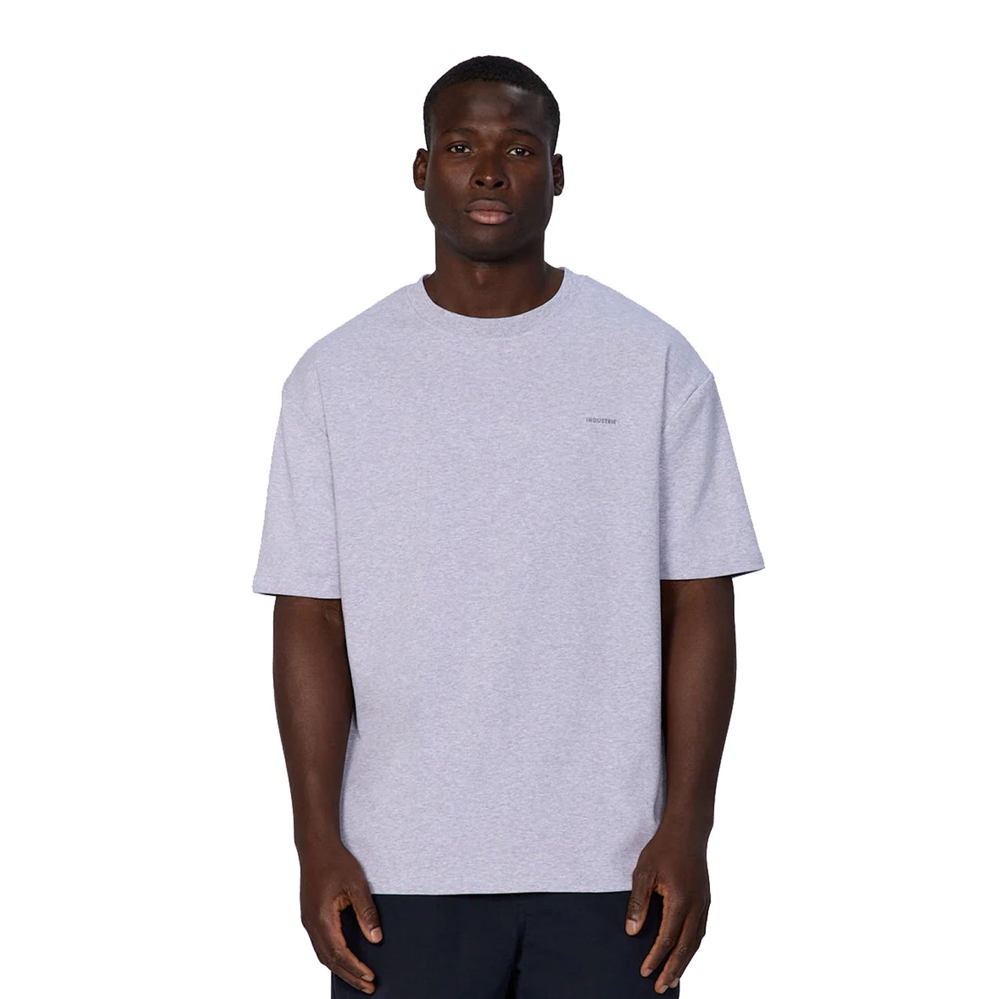 Industrie The Newport Tee - Grey Heather