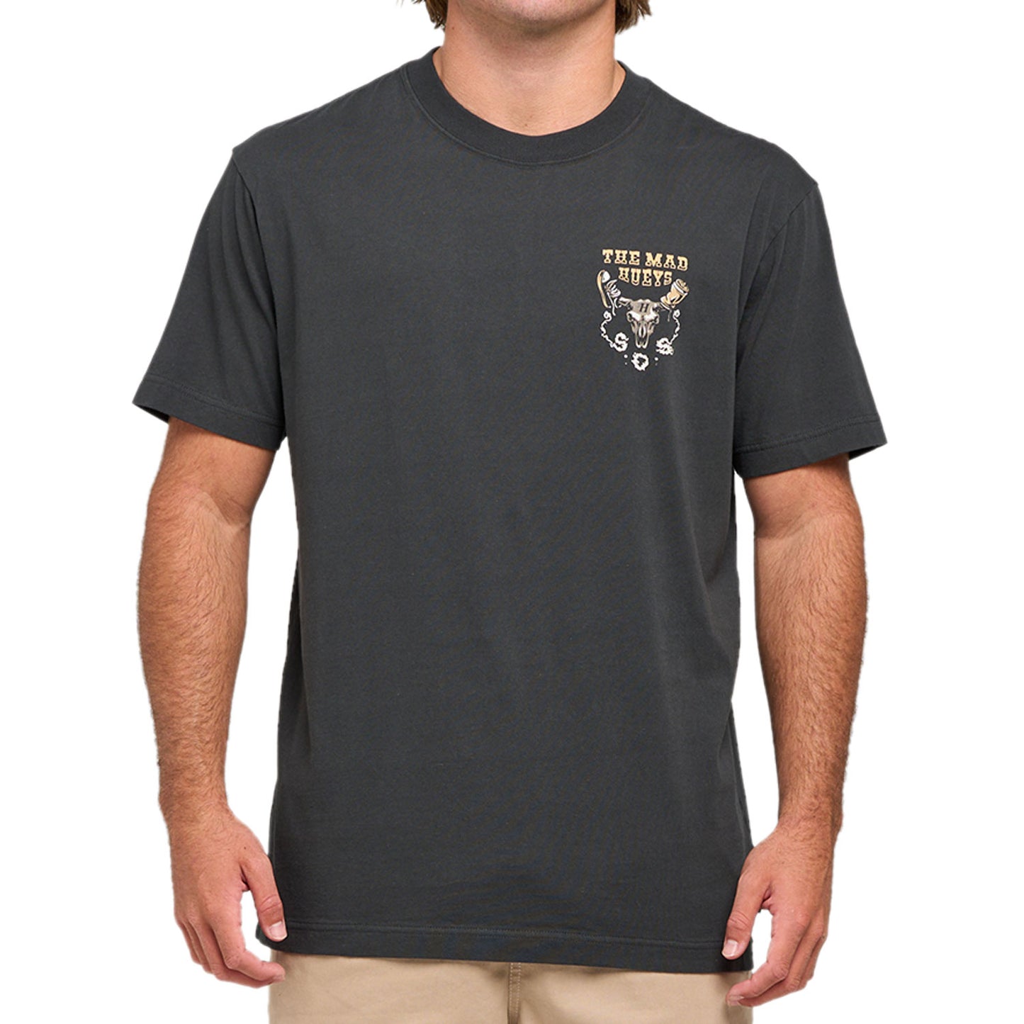 The Mad Hueys SOS S/S Tee - Vintage Black