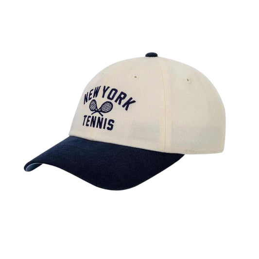 American Needle New York Tennis Split tone Ball Park Cap - Ivory/Navy