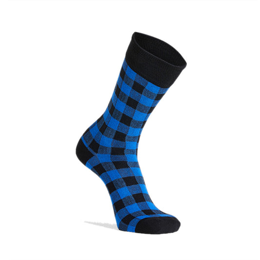 Swanndri Heritage Cotton Sock - Blue/Black