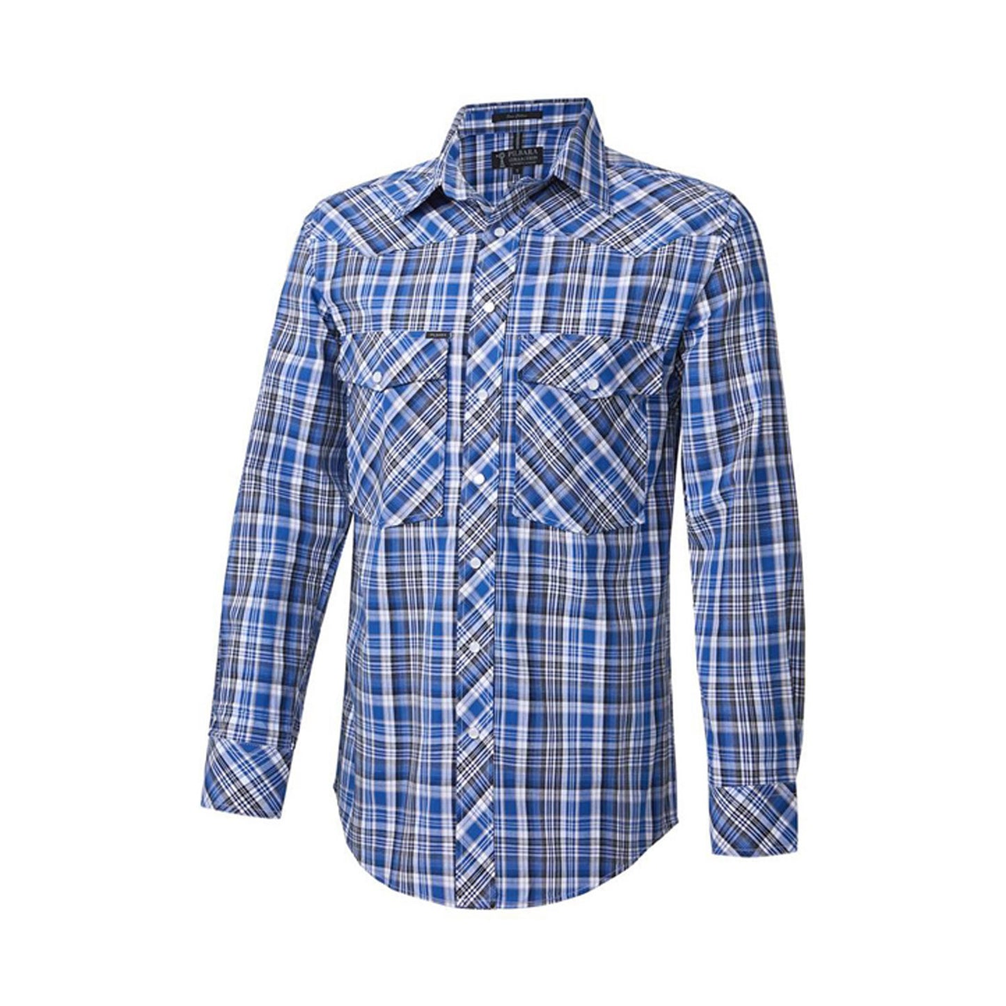 Pilbara Western Men's Snap Button L/S Shirt