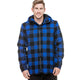 Blue/Black Check / Small
