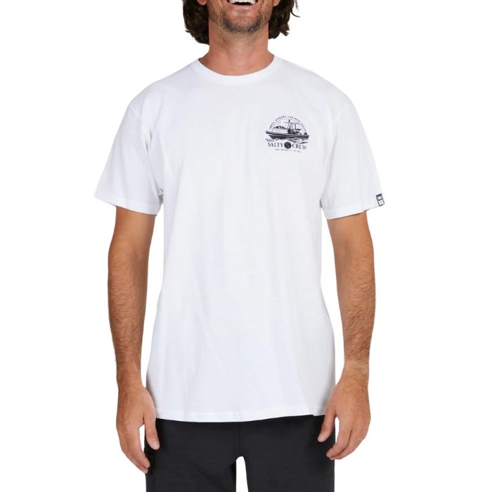 Salty Crew Super Panga Standard S/S Tee - White