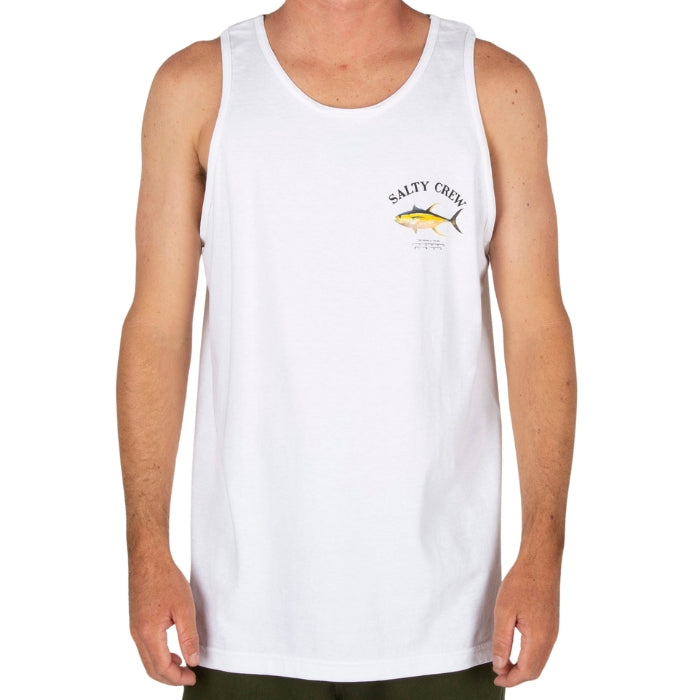 Salty Crew Ahi Mount Tank - White
