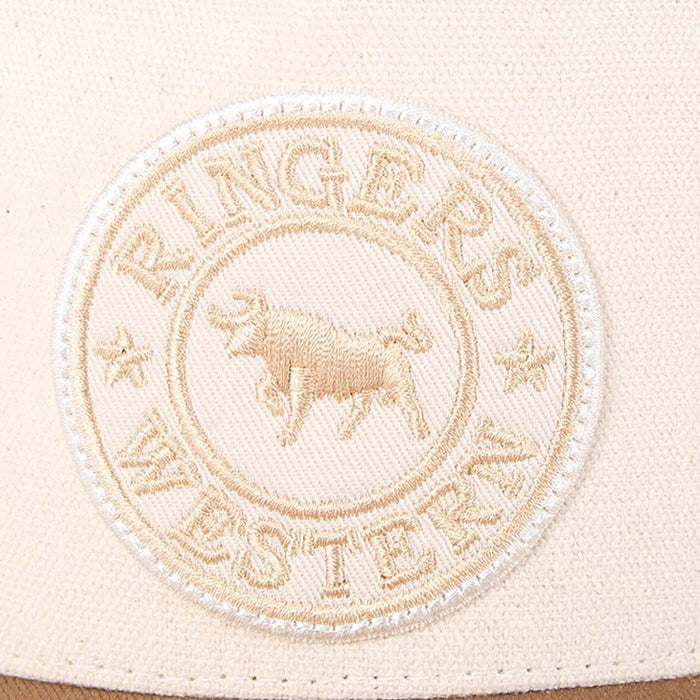 Ringers Western Signature Bull Trucker Cap - Beige/Clay