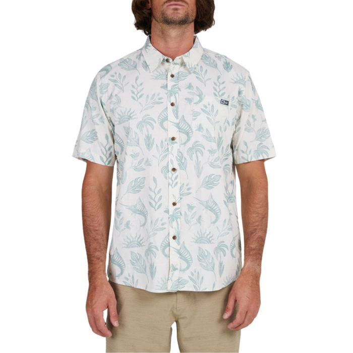 Salty Crew Broadbill S/S Woven - Natural