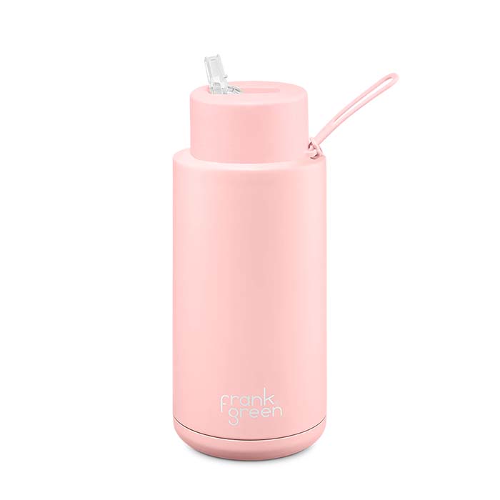Frank Green 34oz Ceramic Reusable Bottle - Blushed