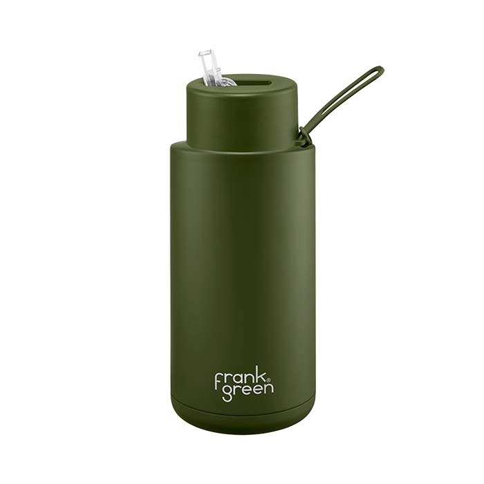 Frank Green 34oz Ceramic Reusable Bottle - Mint Gelato