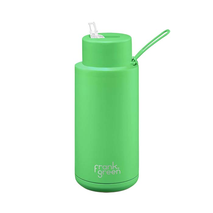 Frank Green 34oz Ceramic Reusable Bottle - Khaki