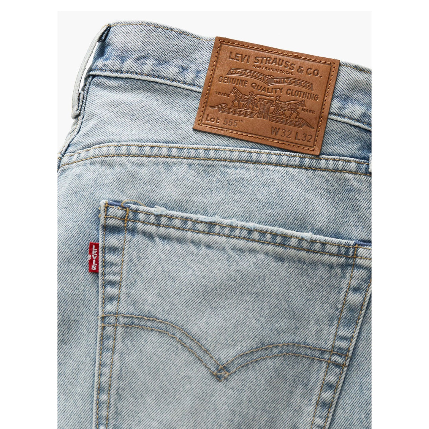 Levi's Men's 555™ Relaxed Straight Jeans - Baby Blue Essentials
