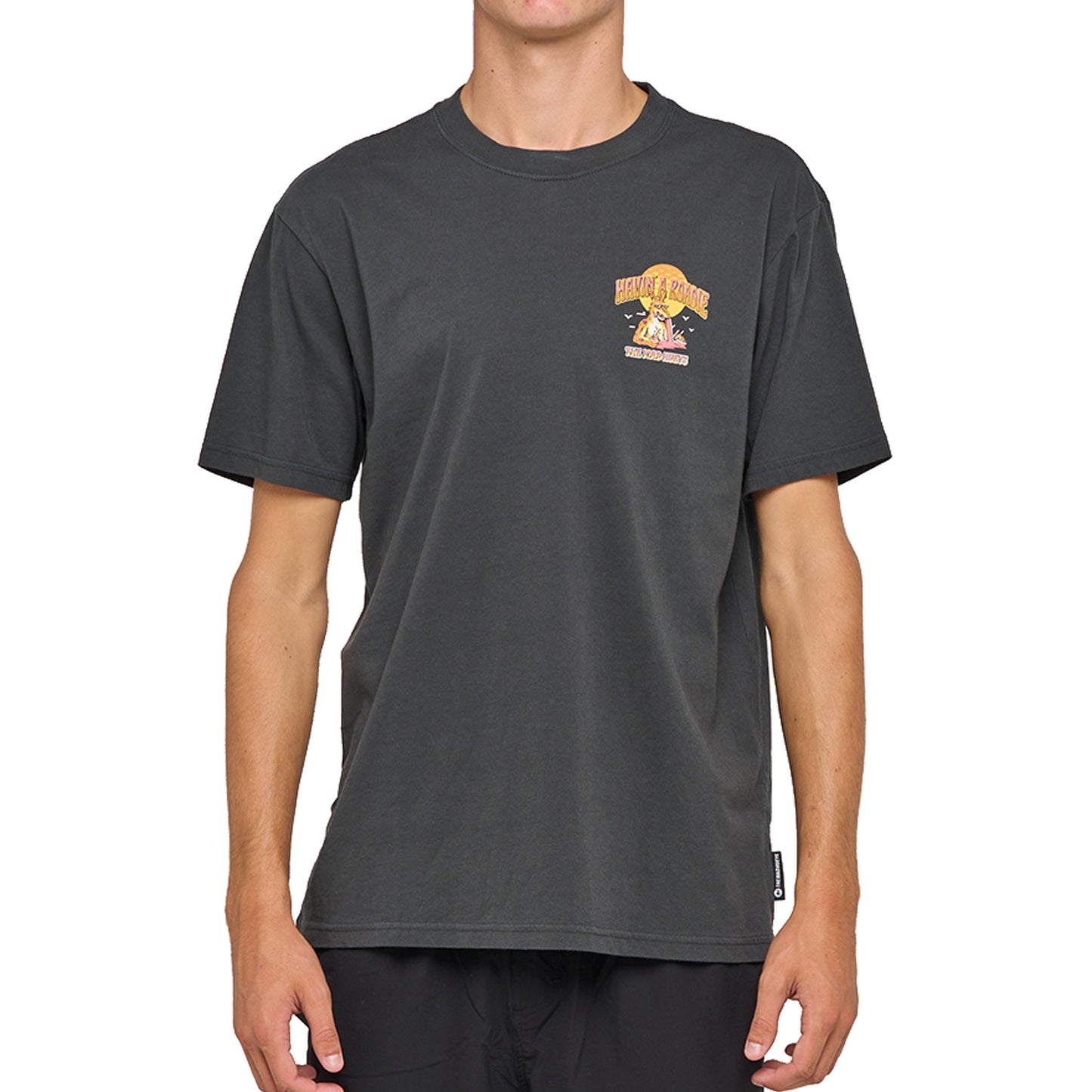 The Mad Hueys Rodie S/S Tee - Vintage Black