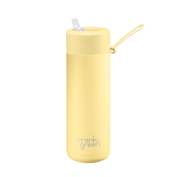 Frank Green 20oz Ceramic Reusable Bottle - Neon Pink