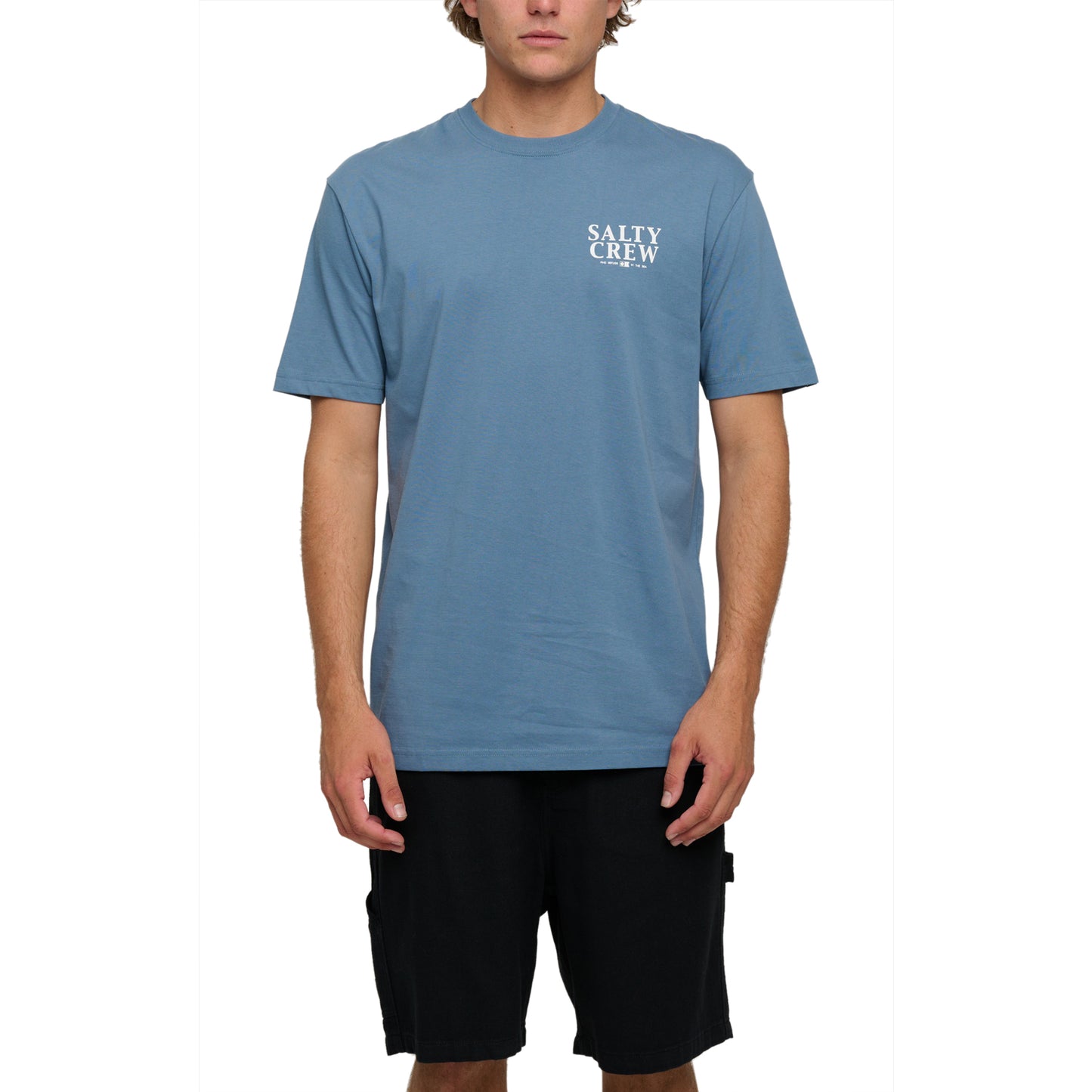 Salty Crew Yellowfin Premium S/S Tee - Dark Slate