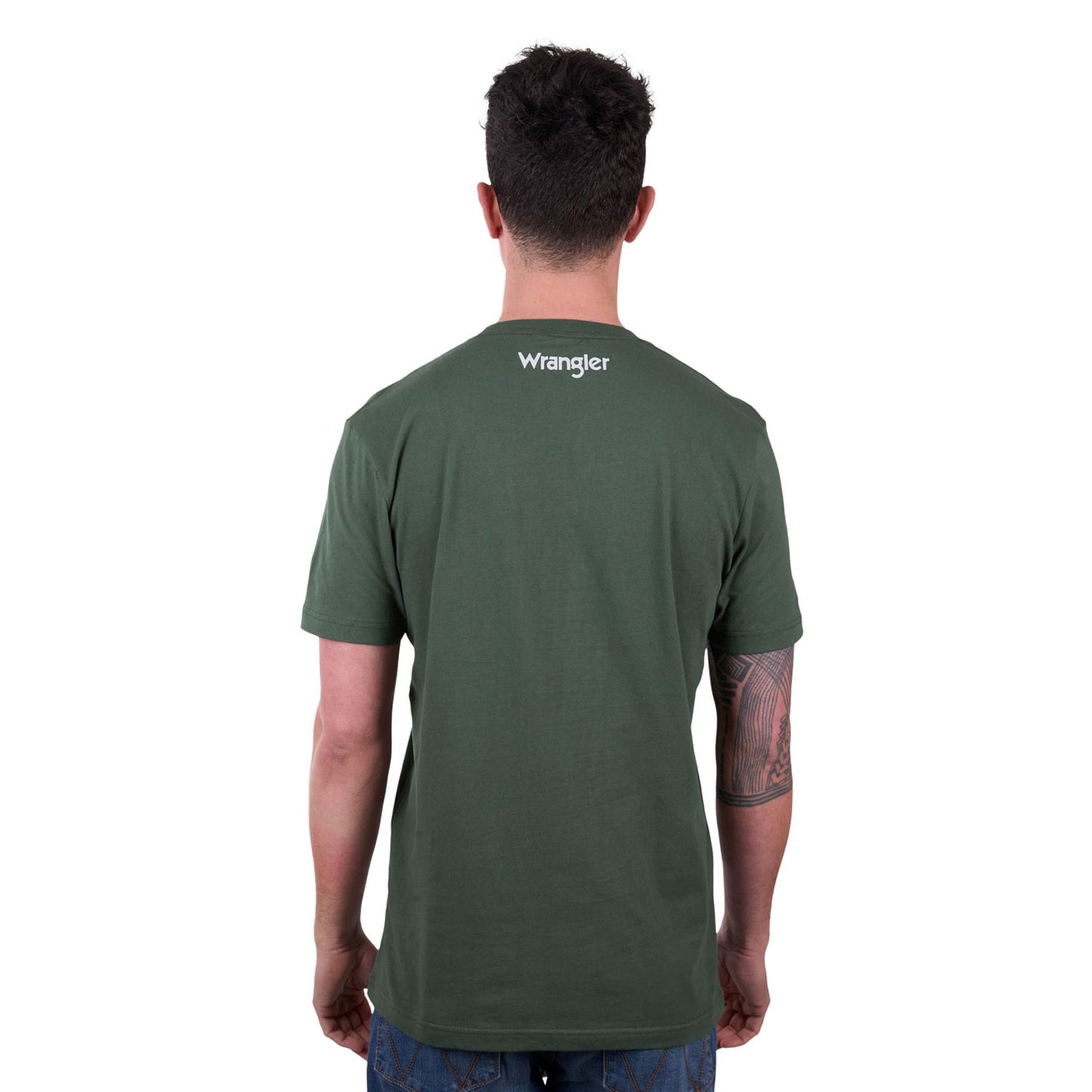 Wrangler Men's Cole S/S Tee - Cypress