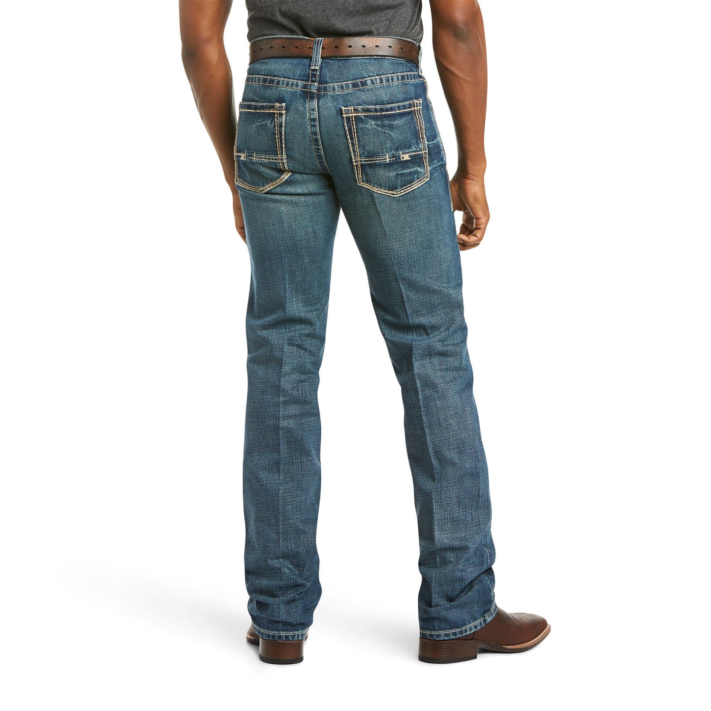 Ariat Men's M5 Slim Boundary Stackable Straight Leg - Gulch