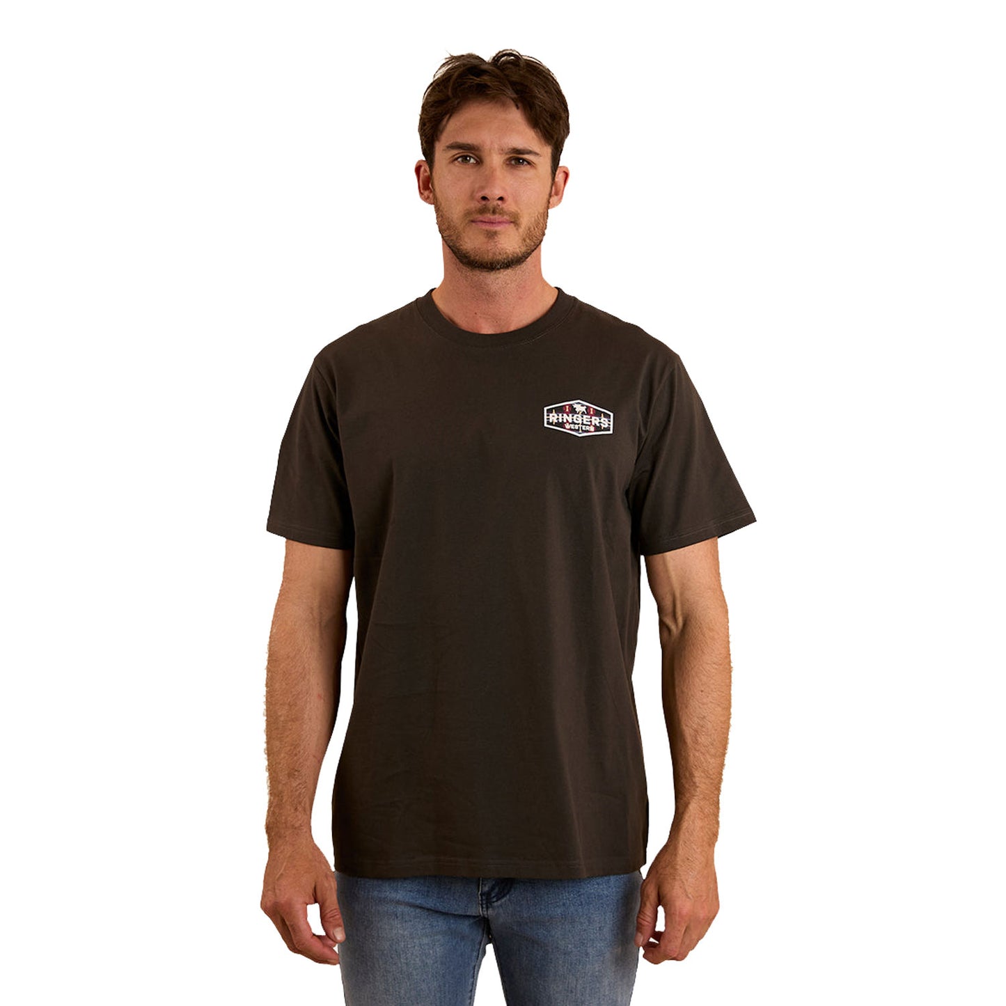 Ringers Western Servo Men's Loose Fit T-Shirt - Charcoal/Multi