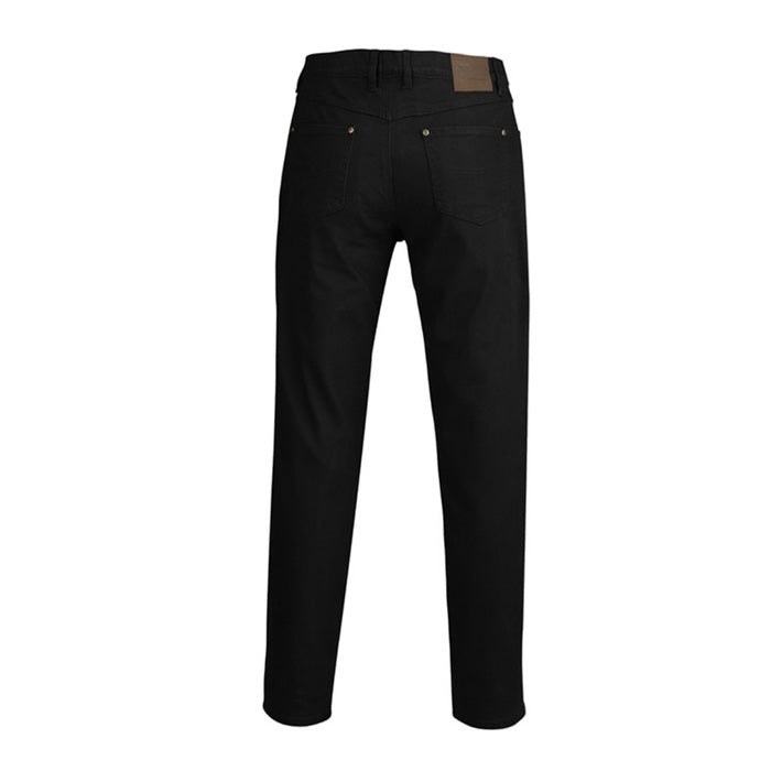 Pilbara Men's Cotton Stretch Jean - Black