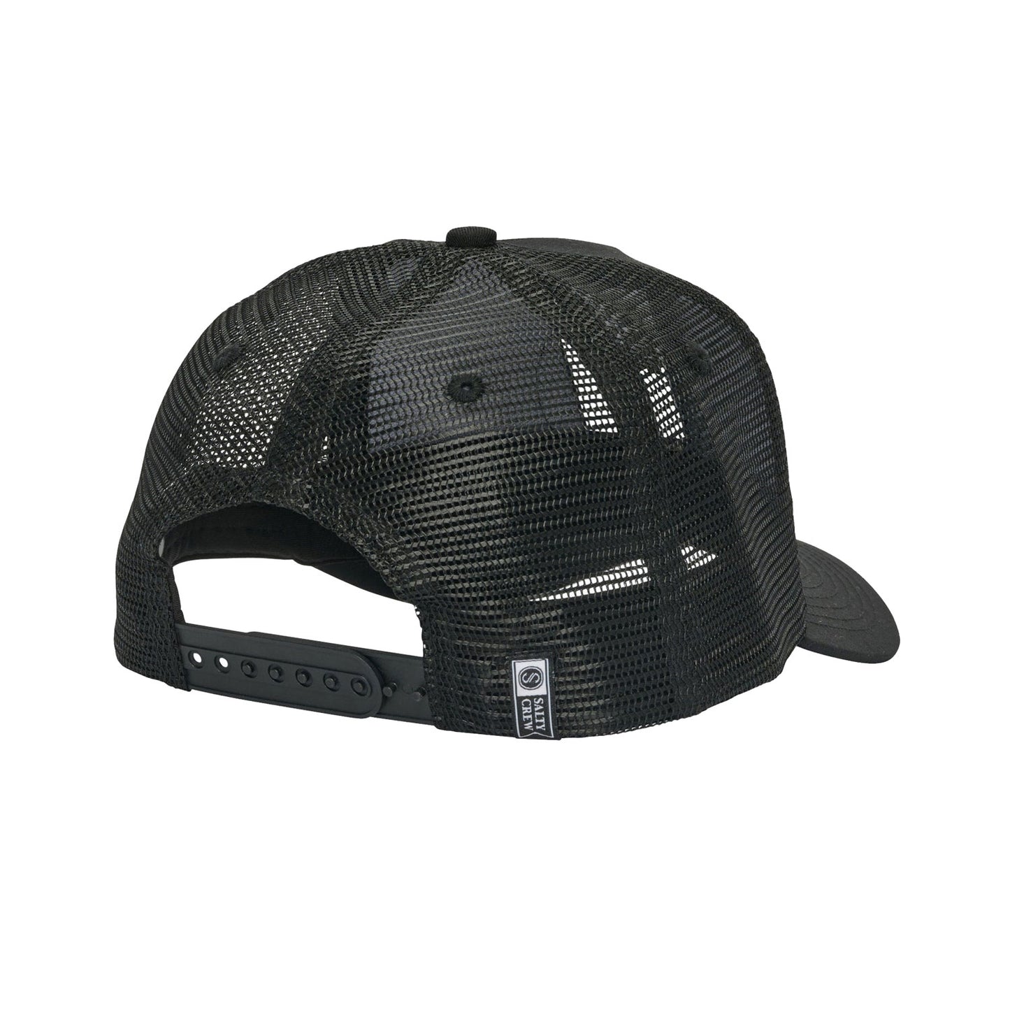 Salty Crew Jimmy 5 Panel Trucker Cap - Black