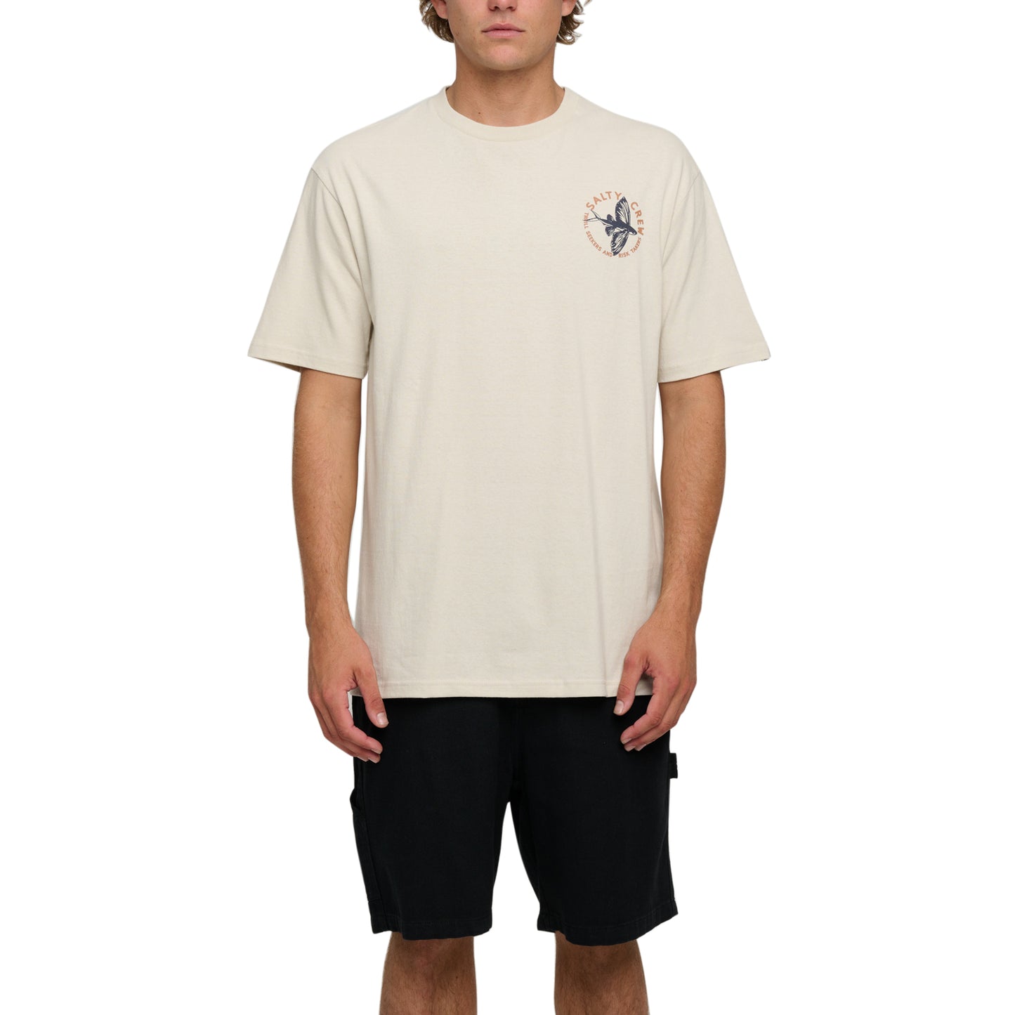 Salty Crew Fly By Standard S/S Tee - Sand