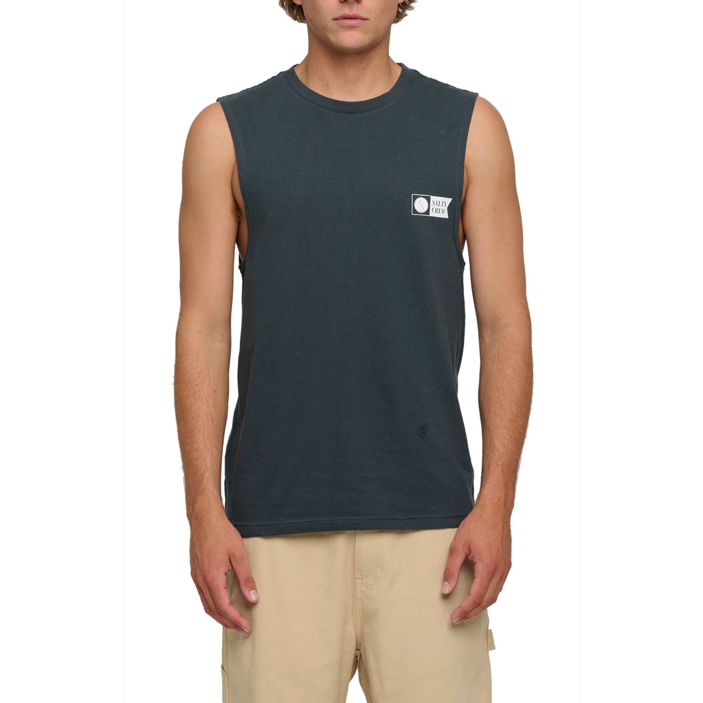 Salty Crew Tailgate Muscle Tank - Coal