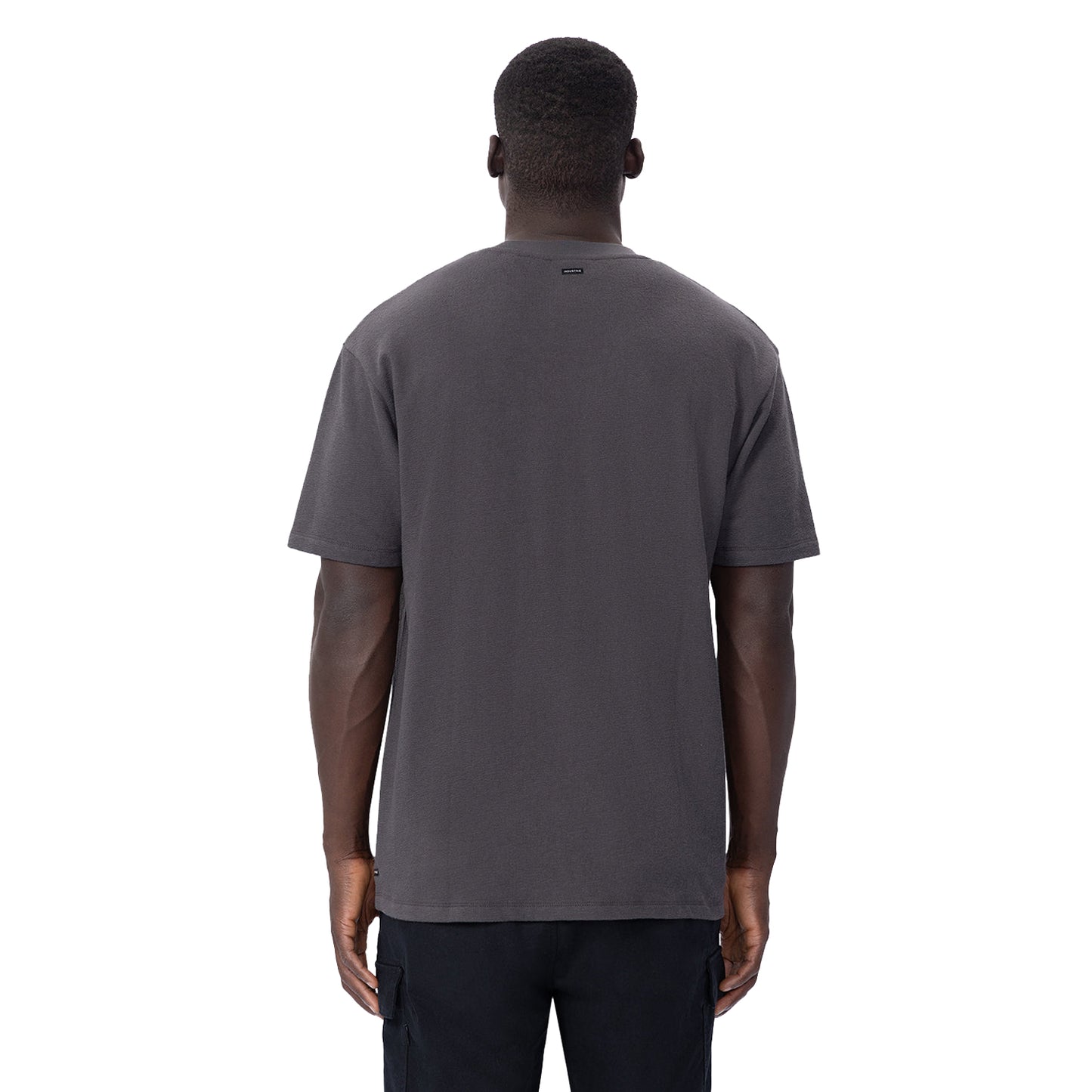 Industrie The Henderson Boucle Tee - Onyx