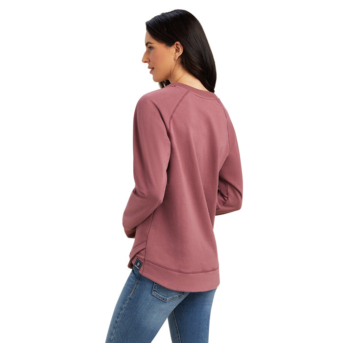 Ariat Women's Benicia Sweatshirt - Wild Ginger