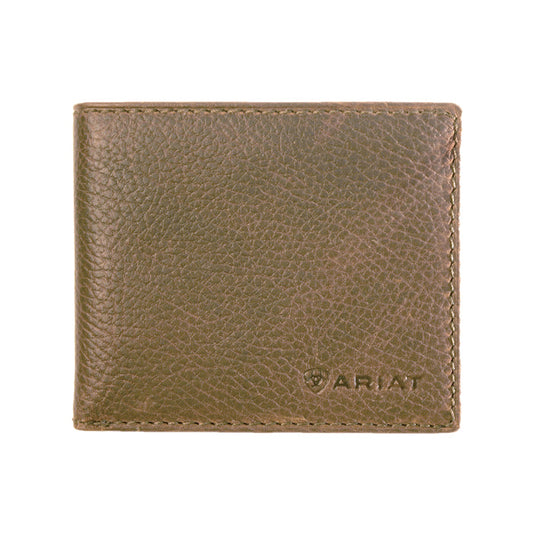 Ariat Bi-Fold Wallet - Distressed Brown