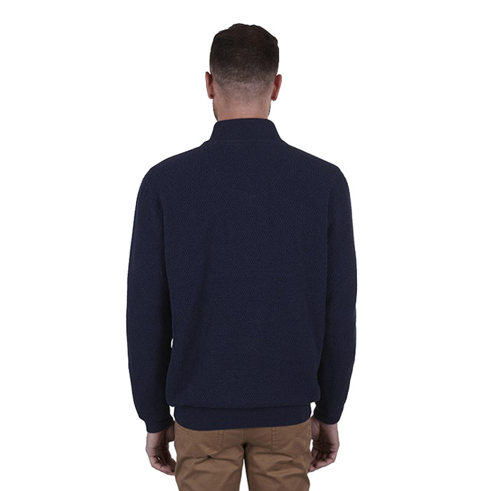 Thomas Cook Men's Ryan 1/4 Zip Jumper - Petrol