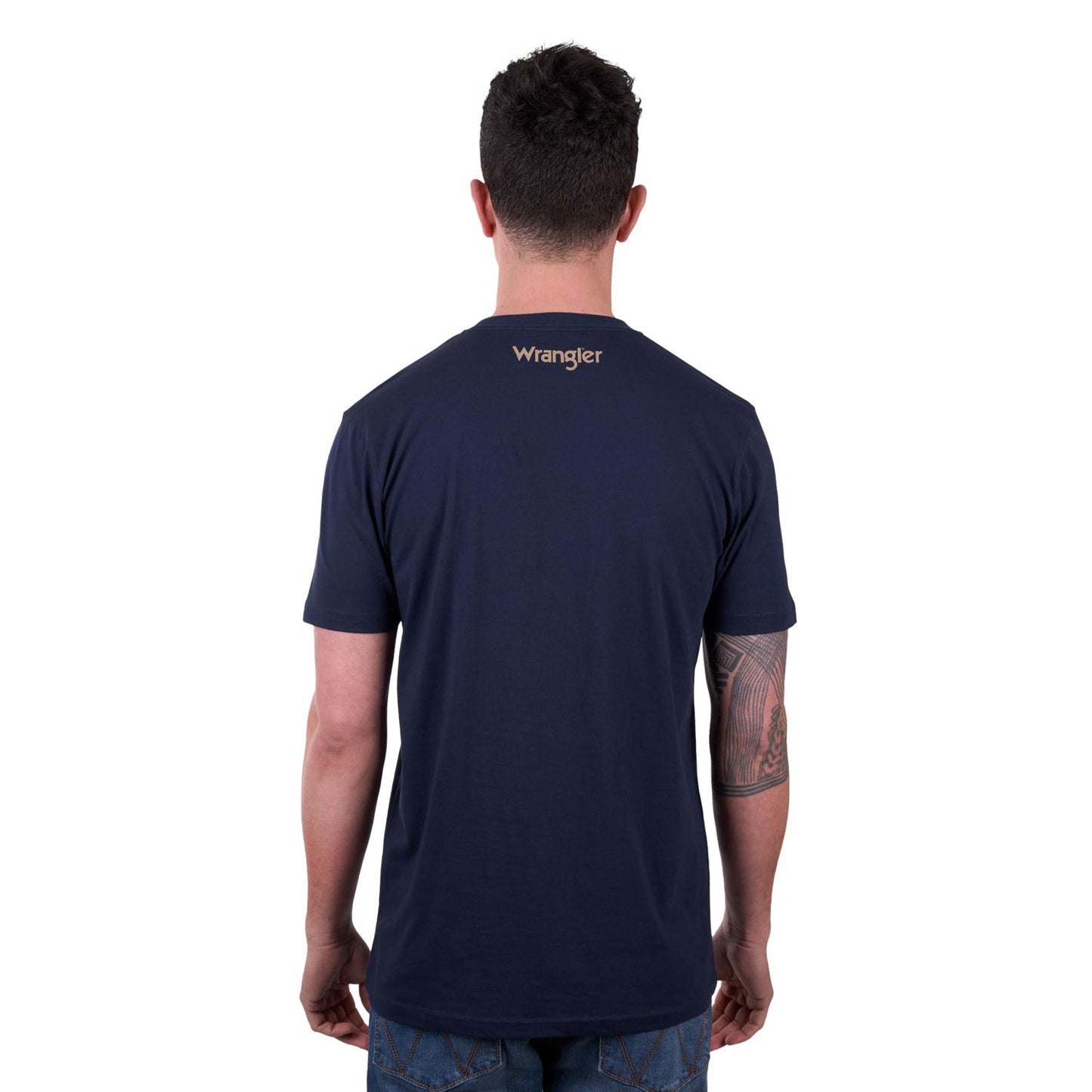 Wrangler Men's Adam S/S Tee - Navy