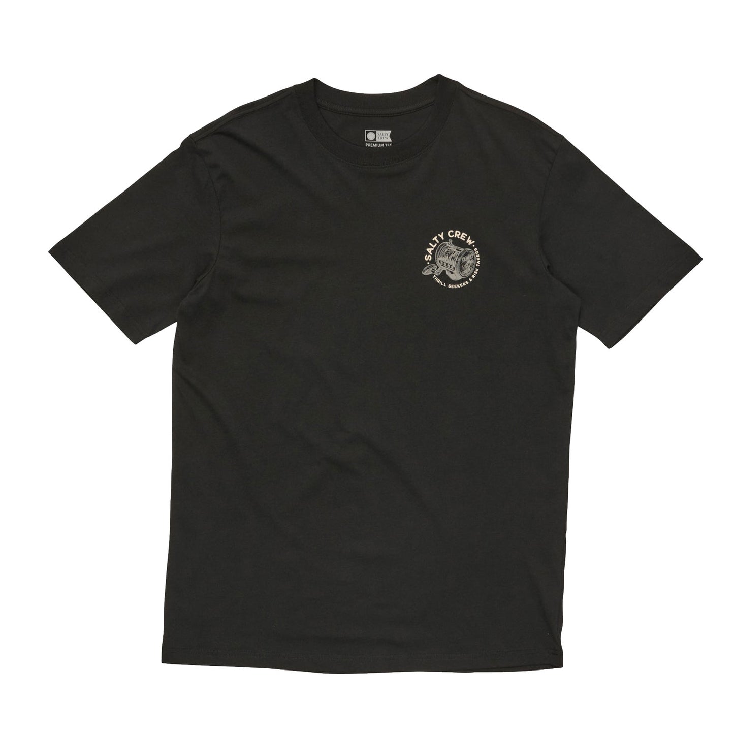 Salty Crew Reel Good Premium S/S Tee - Black